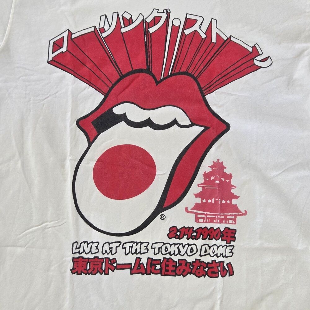 Riff Stars ROLLING STONES Live At The Tokyo Dome Tee XXL 2X Men Unisex UNWORN
